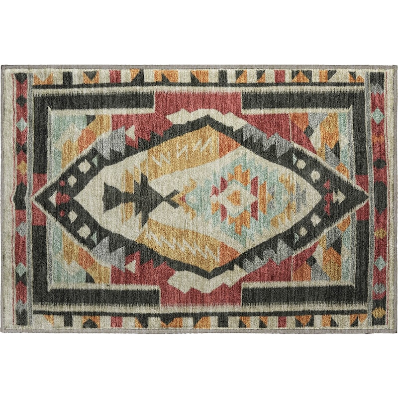 Premium Washable Super Soft Global Medallion Mayfield Rug