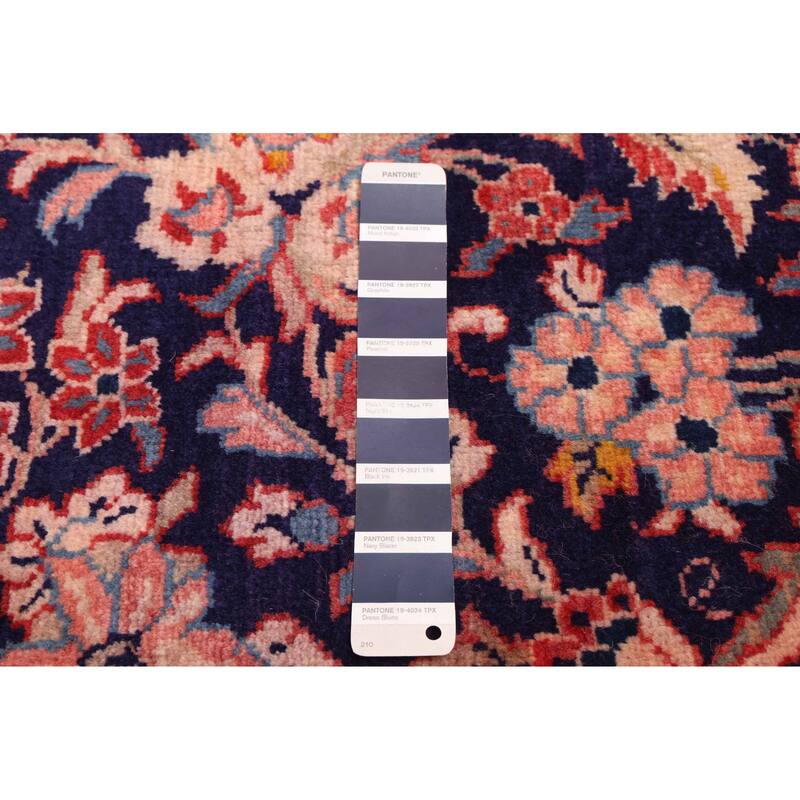 ECARPETGALLERY Hand-knotted Andelz Navy Wool Rug - 4'1 x 6'9