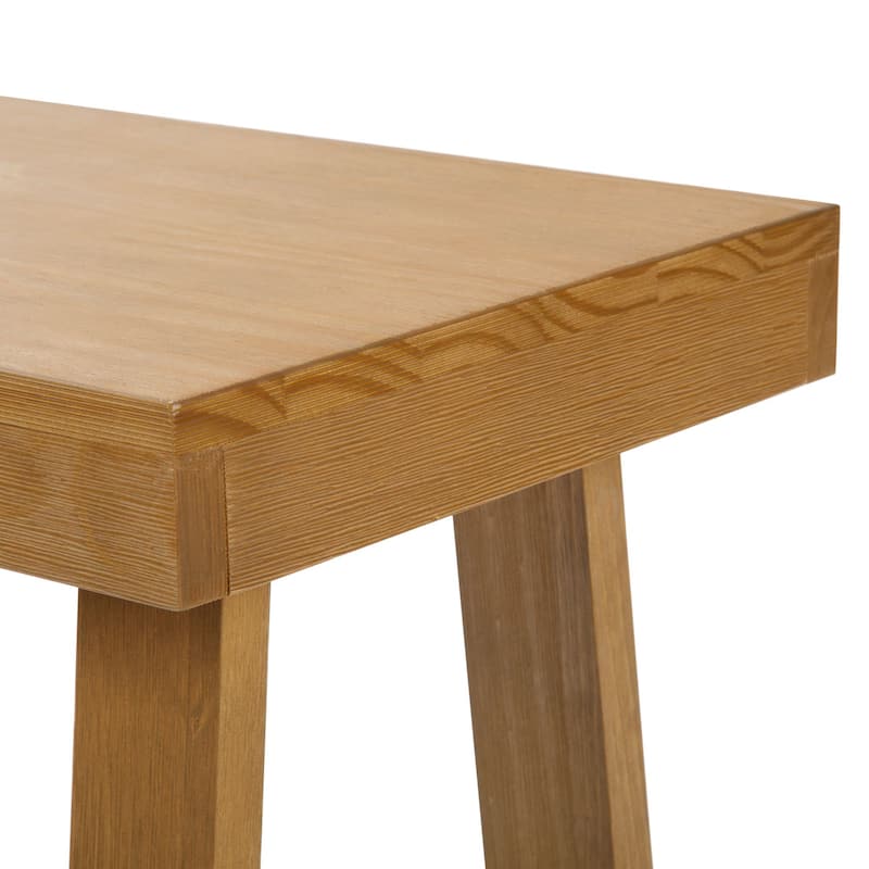 Plank and Beam Classic Rectangular Side Table - 25"