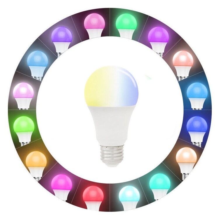 Shop Agptek Wifi Smart Multi Color Led Light Bulb E26 For Amazon Alexa Google Home App Control Overstock 23086017