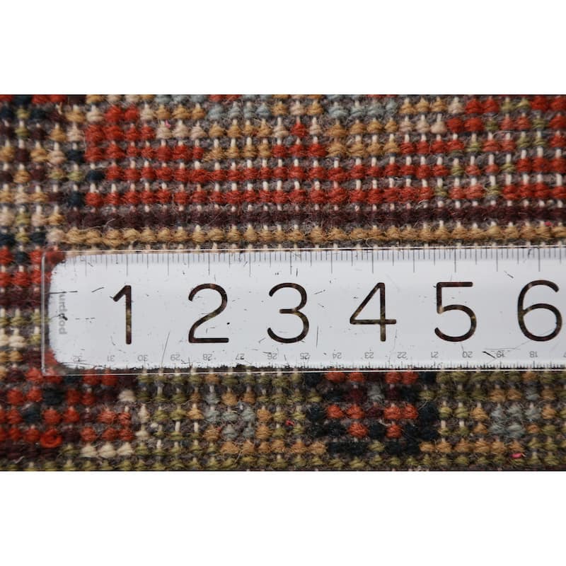 Hand Knotted Oriental 100% Wool Carpet Traditional Medallion Beige & Ivories Heriz (serapi) Area Rug - 10' 3'' X 7' 8''