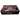 BETACH Genuine Marble Block Coffee Table - Rosso Levanto Marble