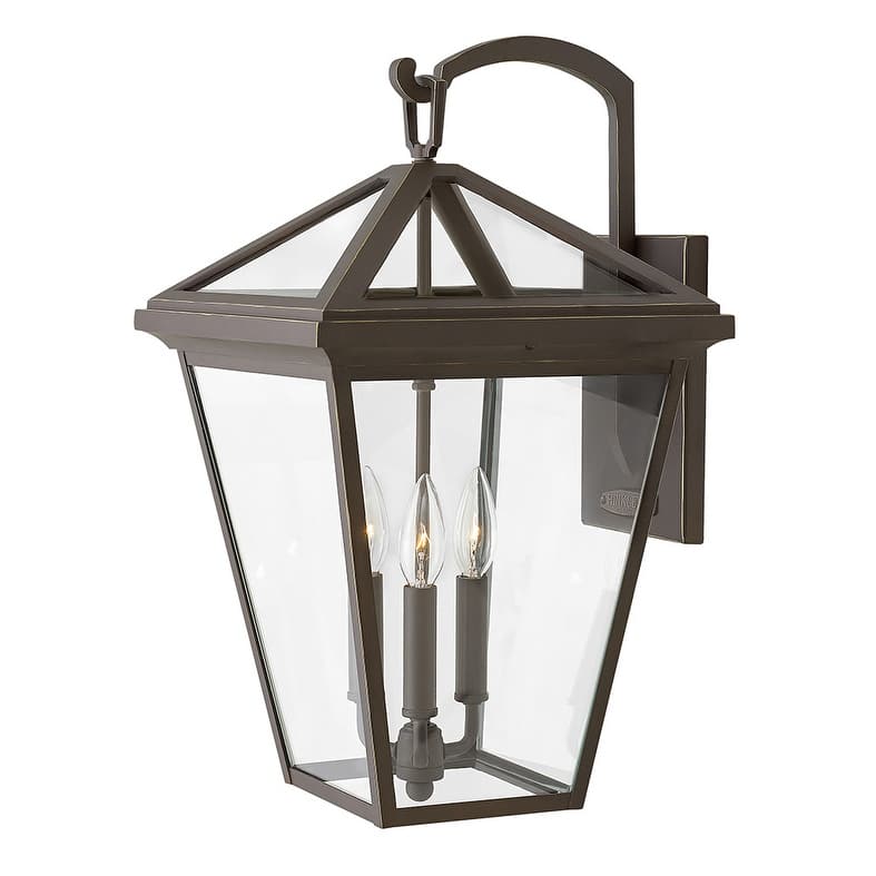Hinkley Lighting Alford Place 3 Light 21" Tall Open Air Outdoor Wall