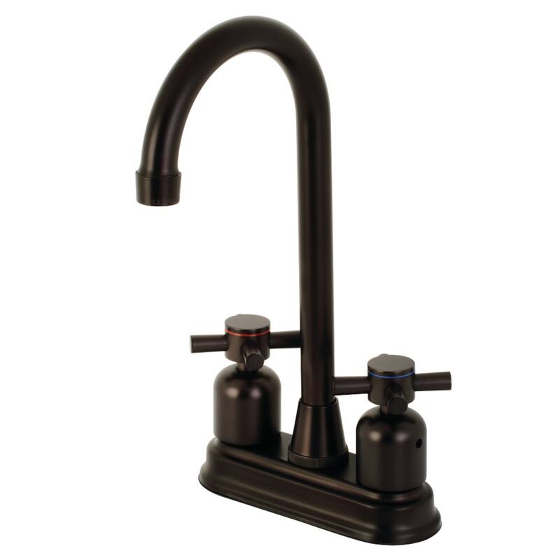 Kingston Brass Concord 4 in. Centerset Bar Faucet - Oil Rubbed Bronze