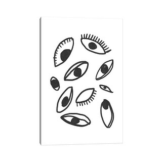 iCanvas "Eyes Shape Study" by Mambo Art Studio Canvas Print - Bed Bath ...