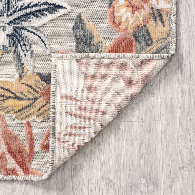 Tropicana Tropical Floral Indoor/Outdoor Area Rug
