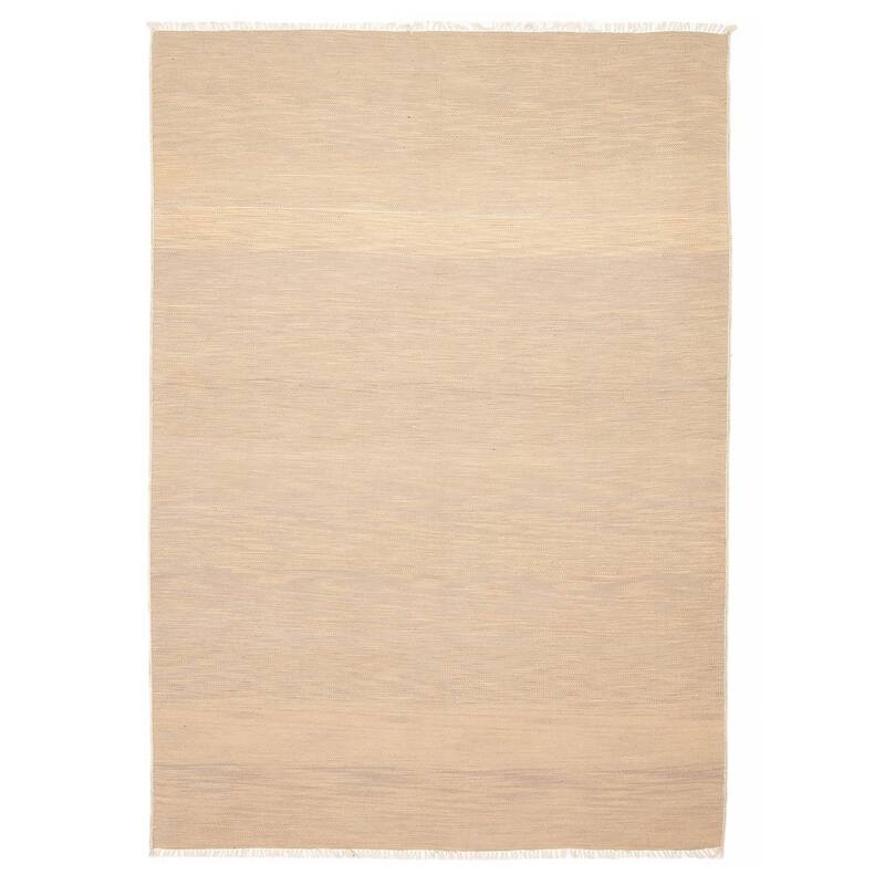 Ankara FW Taupe Kilim 5'10" x 8'2" - 5'10 x 8'2 - Taupe - 5'10 x 8'2