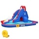 preview thumbnail 1 of 7, Sunny & Fun Deluxe Inflatable Water Slide Park - Large