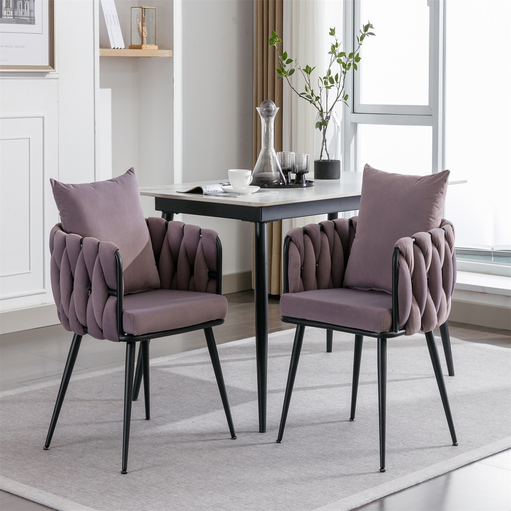 Purple kitchen chairs deals