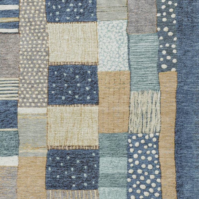 HomeRoots Geometric Transitional Rectangle Outdoor Rug