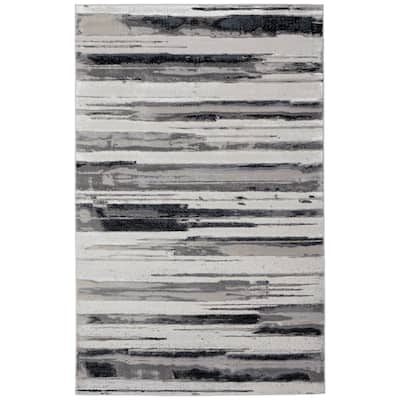 Jewel 39CJF Stripes Modern Area Rug