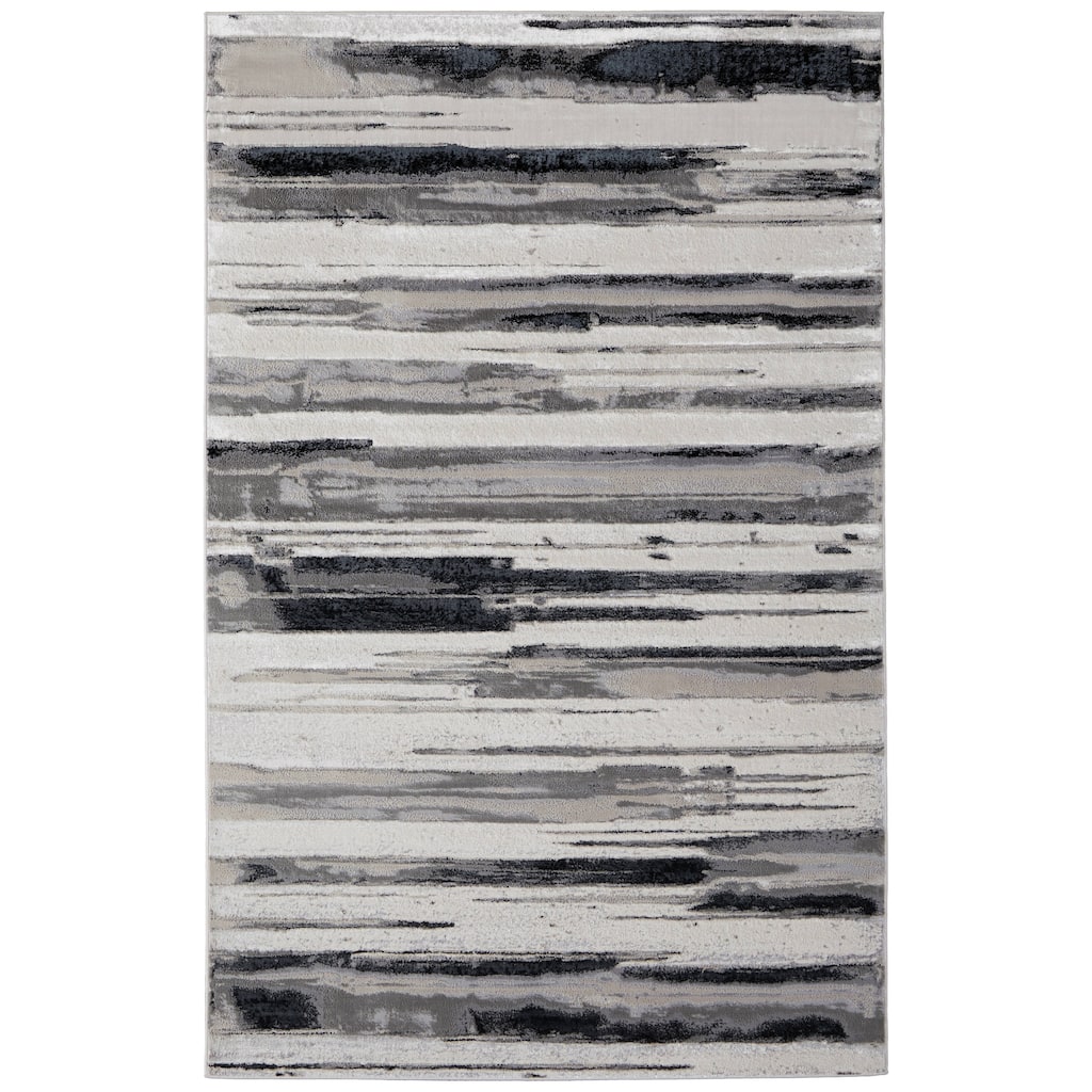 Jewel 39CJF Stripes Modern Area Rug