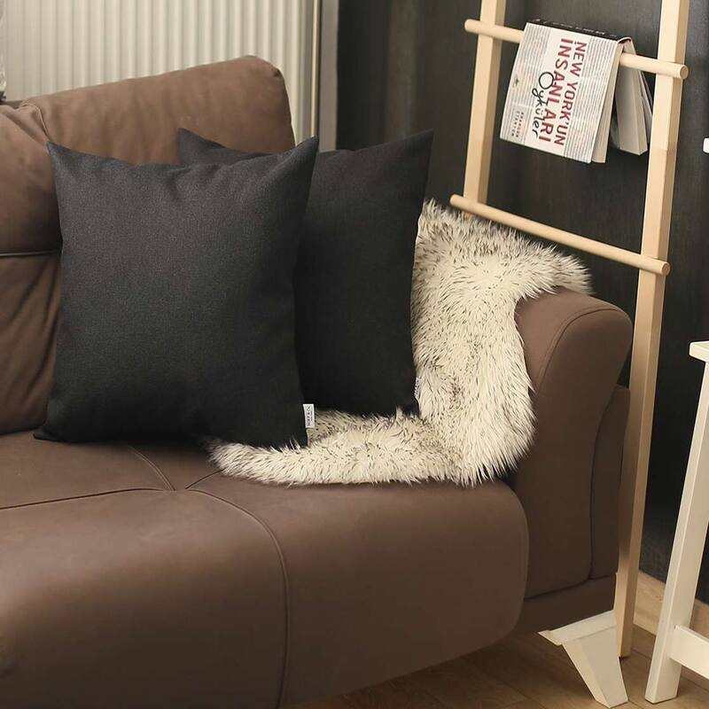 Boho-Chic Decorative Houndstooth Jacquard Pillow Covers 2 PCS