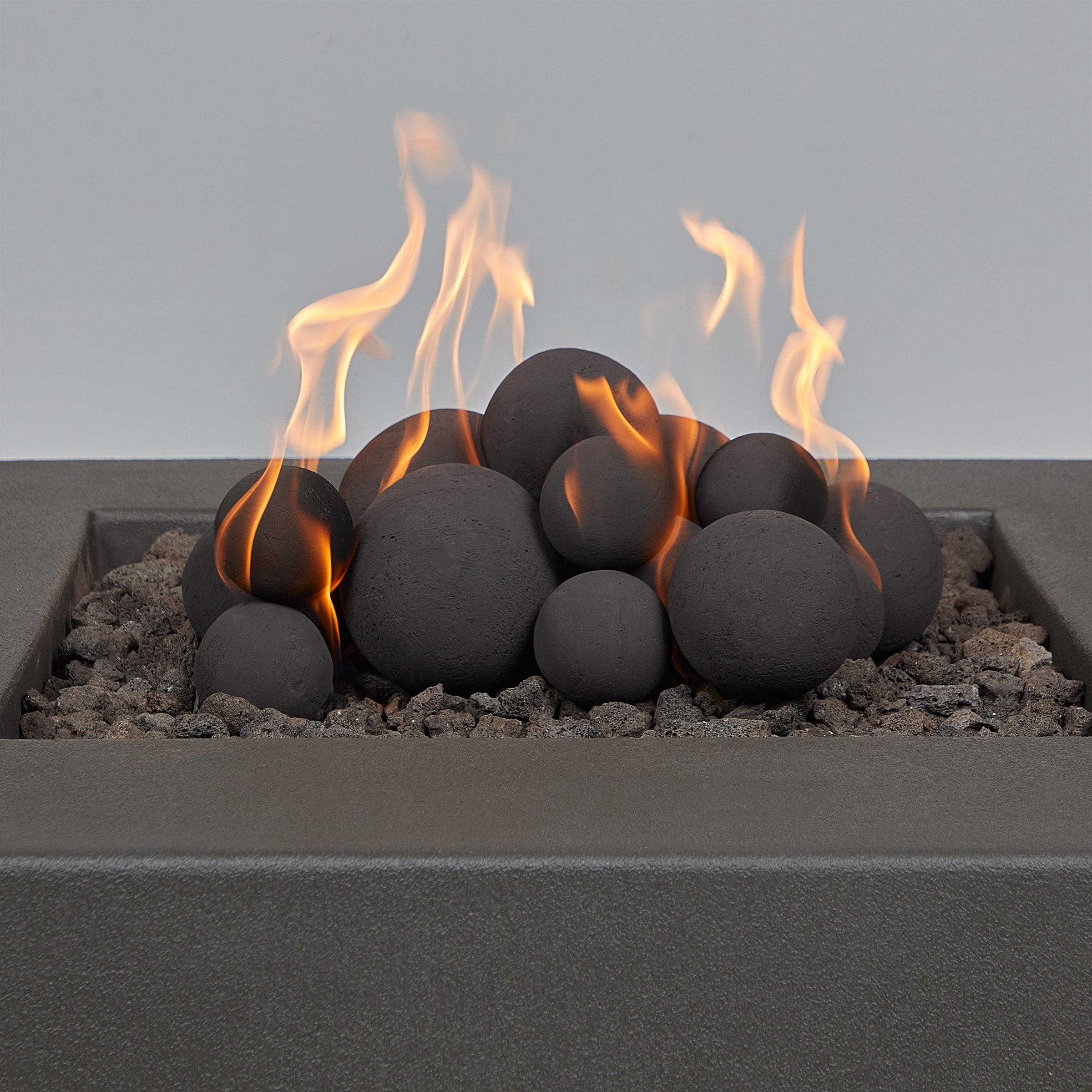 Real Flame 20-Piece Outdoor Fire Pit Sphere Set