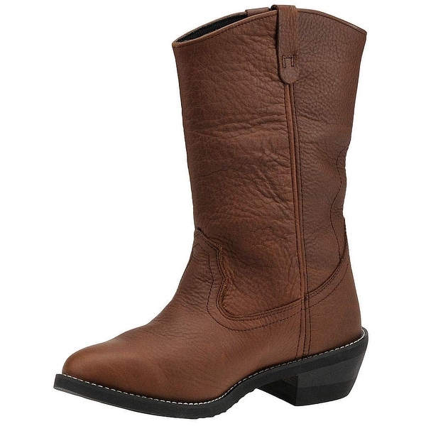 calf high work boots