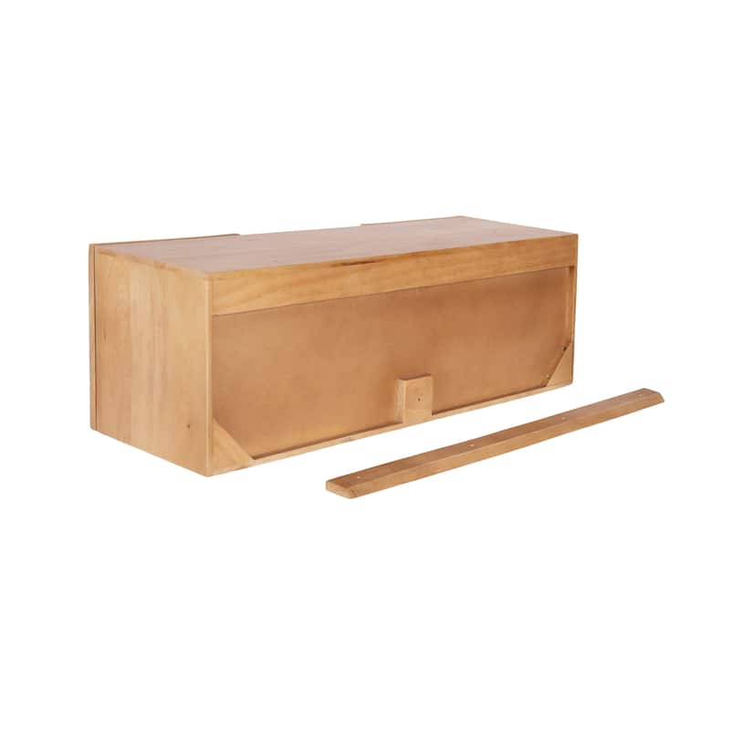 Kate and Laurel Townsend Floating Media Wall Cabinet - 36x12x12