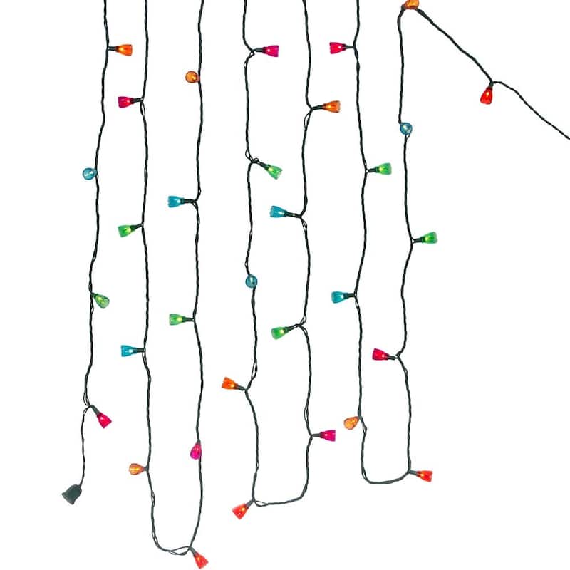 Kurt Adler UL 10-Light Multi-Color Tulip Light Set