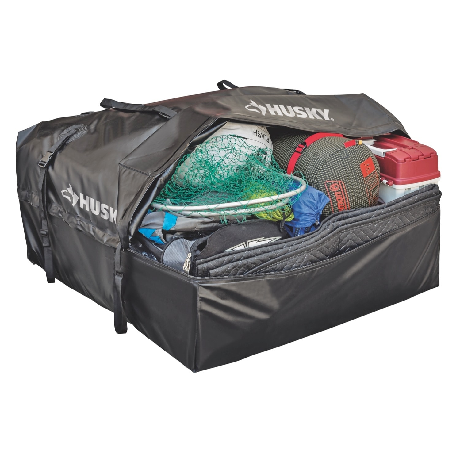 Husky Roof Rack Top Carrier Cargo Bag Waterproof 15cu feet