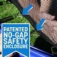 preview thumbnail 4 of 4, Skywalker Trampolines 12 Foot Round Outdoor Trampoline with Enclosure, Blue - 144 x 144 x 108 inches