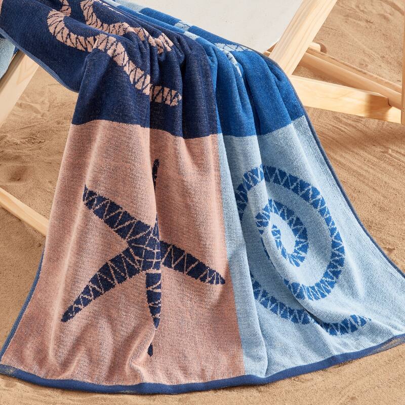 Luxurious Cotton Printed Beach Towel