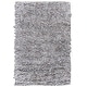 preview thumbnail 111 of 177, SAFAVIEH Handmade Leather Shag Carlijn Modern Decorative Rug 4' x 6' - White - Rectangle