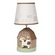 preview thumbnail 2 of 4, Bedtime Originals Farmyard Friends Decorative Tabletop Nursery Lamp with Shade
