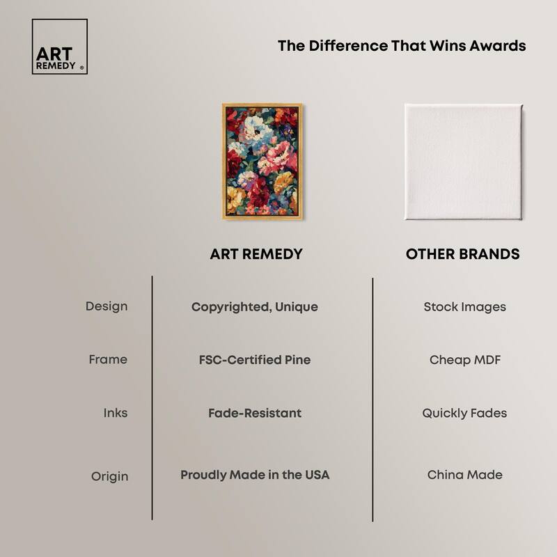 Garden Tapestries I Canvas by Art Remedy
