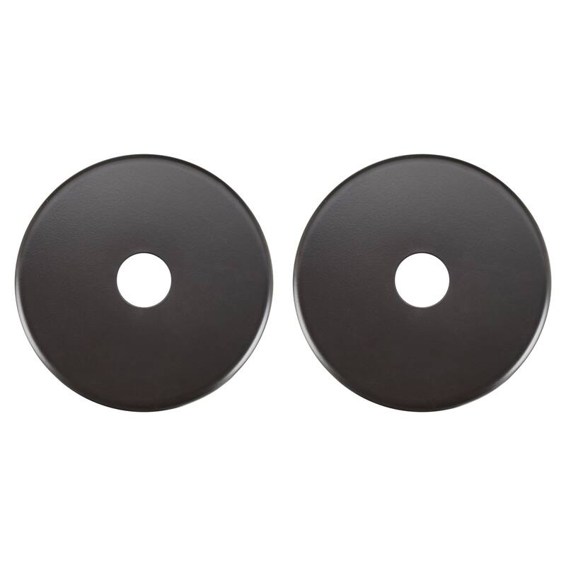 Aspen Creative Contemporary Chandelier&Light Fixture Canopy,Oil Rubbed Bronze,5-1/8" Diameter,1" Center Hole,2PK