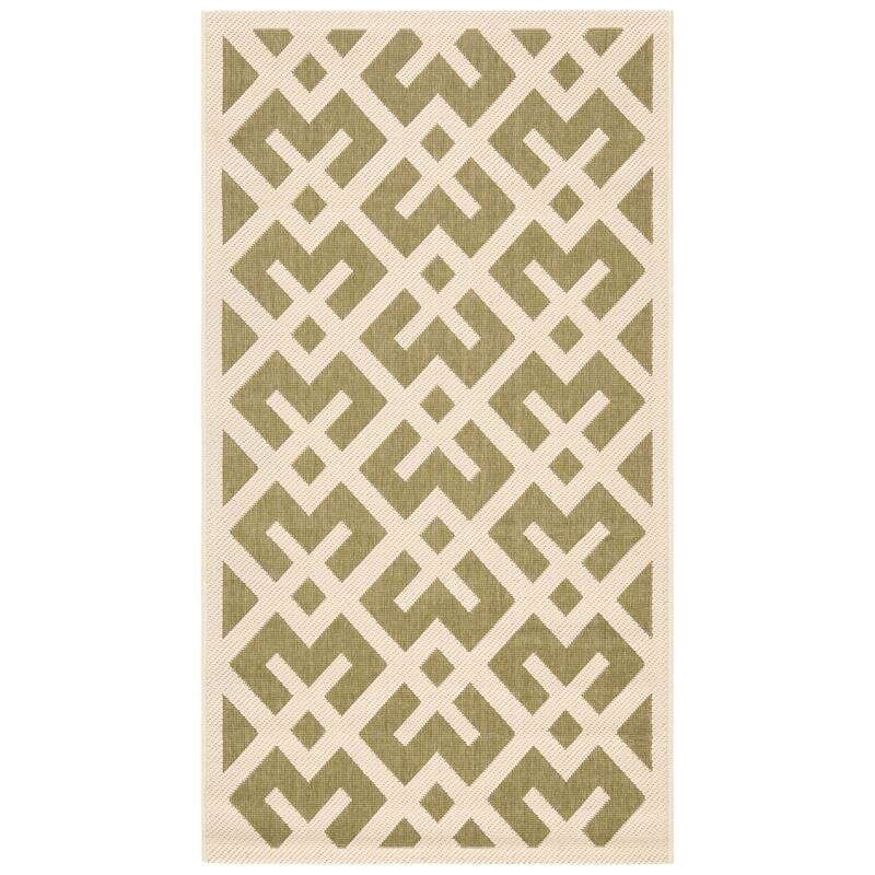 SAFAVIEH Courtyard Sytske Indoor/ Outdoor Waterproof Patio Backyard Rug
