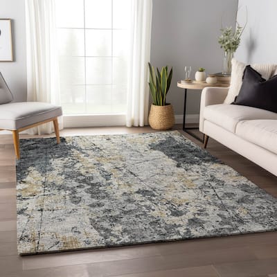 Premium Washable Super Soft Abstract Contemporary Mayfield Rug