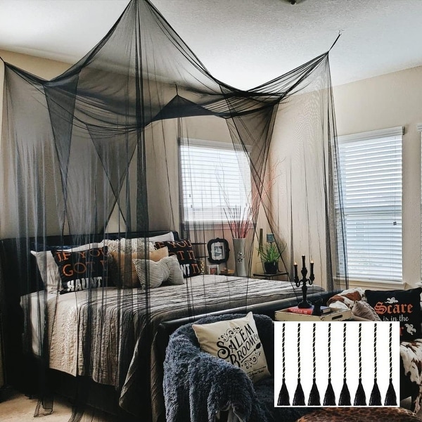 4 Corner Post Bed Canopy for Full Queen King Size Bed On Sale Bed Bath Beyond 39780359