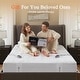 preview thumbnail 18 of 29, Beautyrest Cotton Deep Pocket Heated Mattress Pad-20 Heat Settings - White