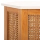 preview thumbnail 36 of 34, SAFAVIEH Danez Hexagon Cane Accent Table (Fully Assembled) - 20Wx17Dx20H