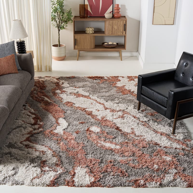 SAFAVIEH Horizon Shag Remona 2.6-inch Thick Rug