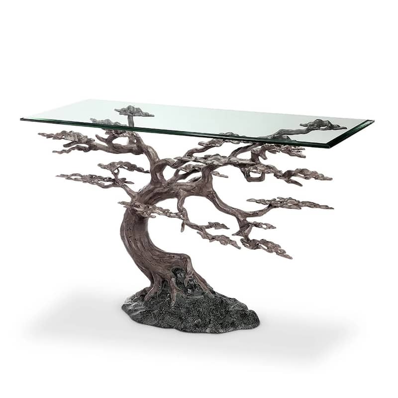 Spi Cypress Tree Console Table - 30 X 48 X 18 inches