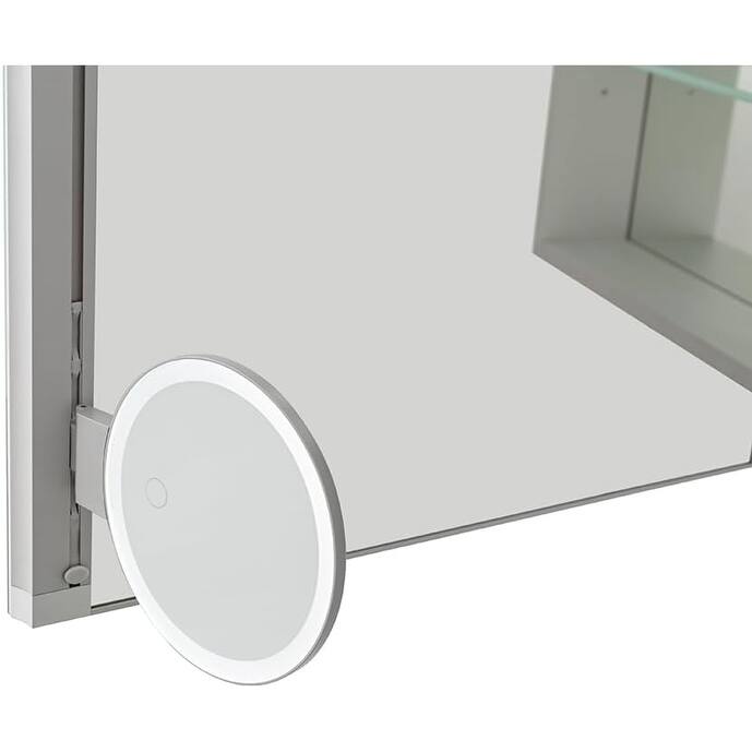 Medicine Cabinet With Light 24W x 30H x 5D Left Hinge - 24"x30"/Left-Hinge