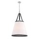 preview thumbnail 2 of 9, Crystorama Lighting Group CAL-2406 Callahan 6 Light 21" Wide Pendant