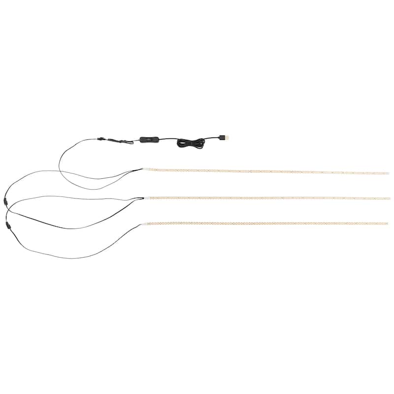 83.4" Tall Bookshelf with LED Lights, 2 Glass Doors & 1 Drawer for Living Room, Home Office