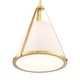 preview thumbnail 5 of 5, Fulton 1 Light Antique Gold Pendant