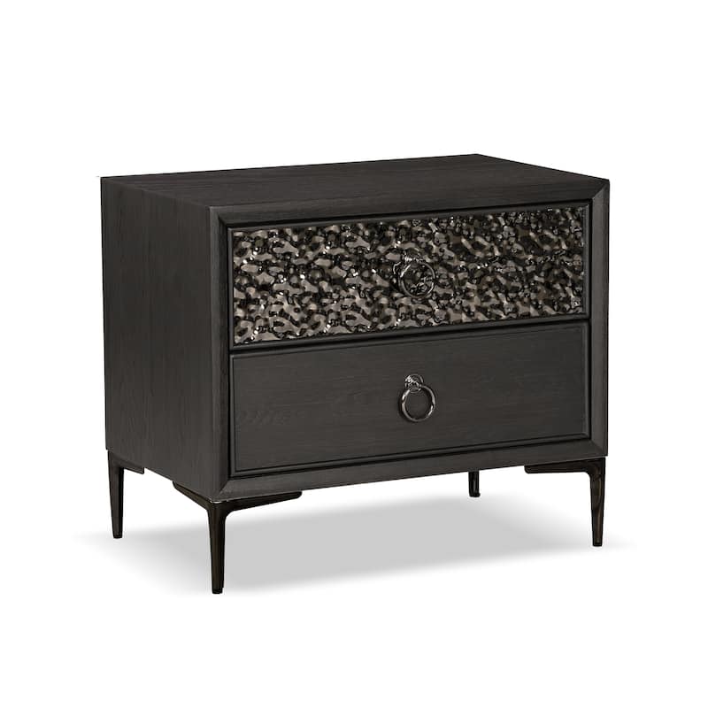 Furniture of America Fable Modern 5-Piece Solid Wood Panel Bedroom Set