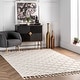 preview thumbnail 4 of 43, Nuloom Jinny Moroccan Wool Tasseled Area Rug 2'6" x 8' Runner - Ivory