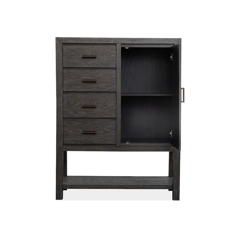 Magnussen Home Plum Creek Ravenwood Black Door Chest