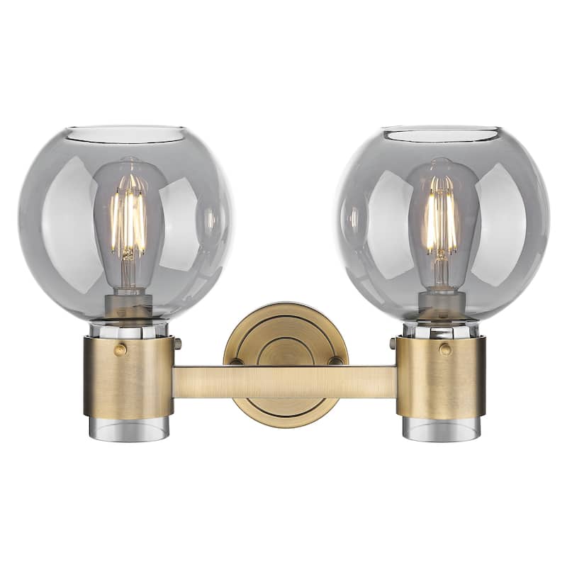 Innovations Lighting 464-2W-G464B-7SM Lawton Sphere 2 Light 16" Wide