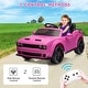 preview thumbnail 34 of 40, 12V Ride on Car, Licensed Dodge Challenger Kids' Electric Car