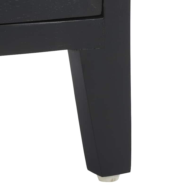 SAFAVIEH Shyann Single-Door Carved Nightstand