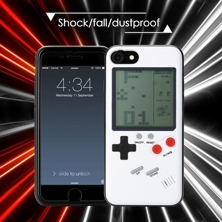 Shop Retro Real Game Console Play Gameboy Tetris Phone Case For