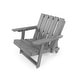 preview thumbnail 43 of 172, Shoreline Fully Assembled All-Weather HDPE Outdoor Folding Modern Adirondack Chair