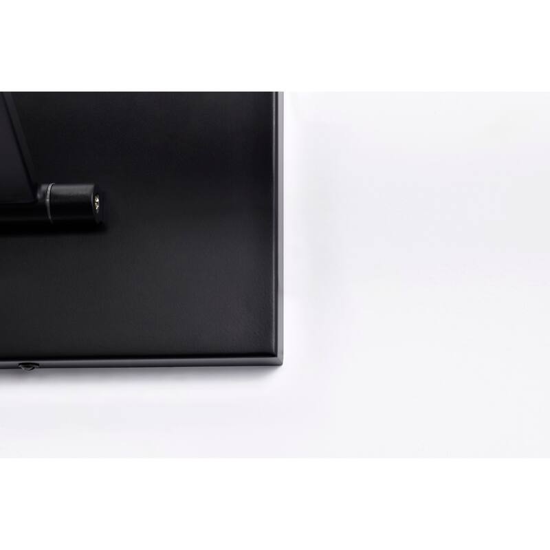 Hazel 1 Foot LED Picture Light 3 CCT Selectable Black Finish Acrylic Lens