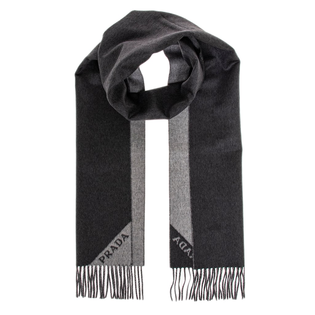 Prada Men's Double Cashmere Scarf