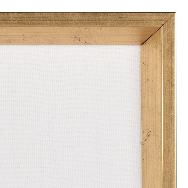 Kate and Laurel Calter Framed Linen Fabric Pinboard